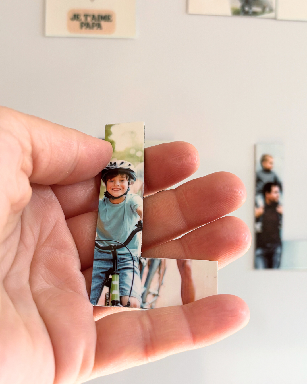 Aimant de frigo Famille