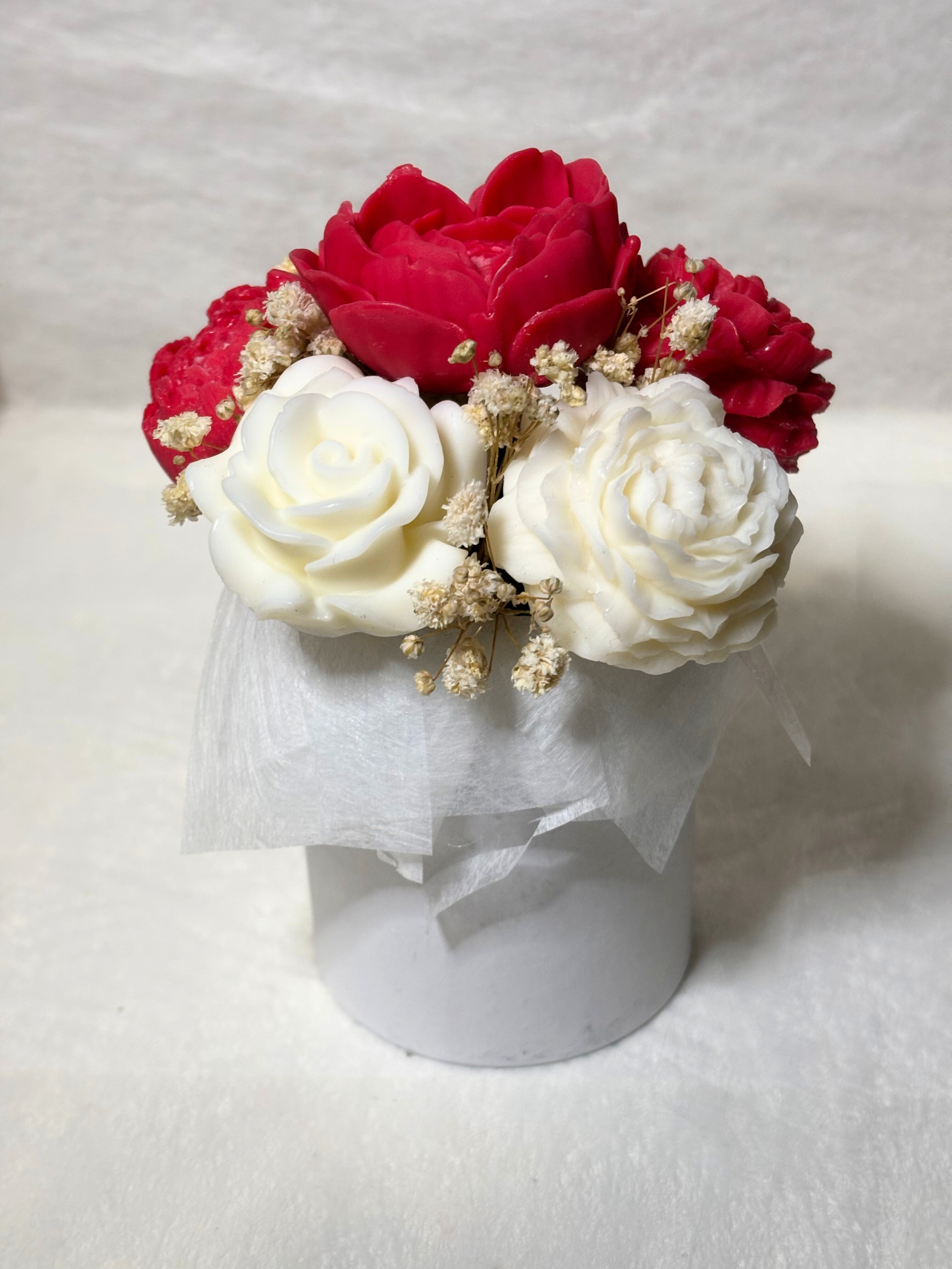 Bouquet Douceur - Fleurs en Cire Personnalisées