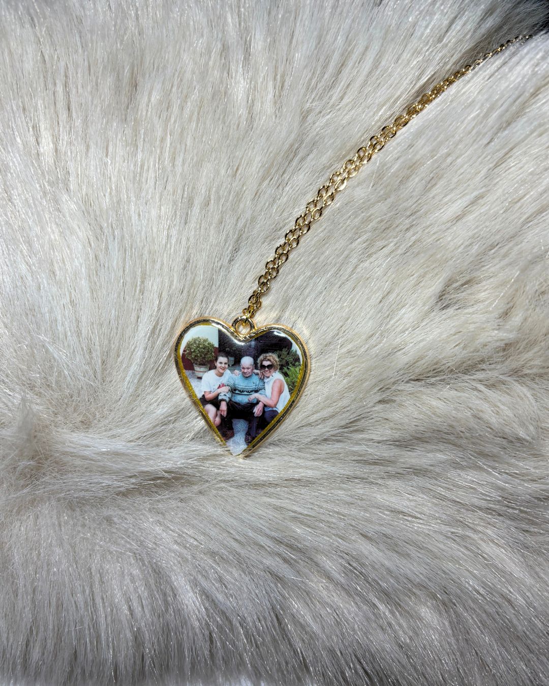 Collier Cœur avec photo