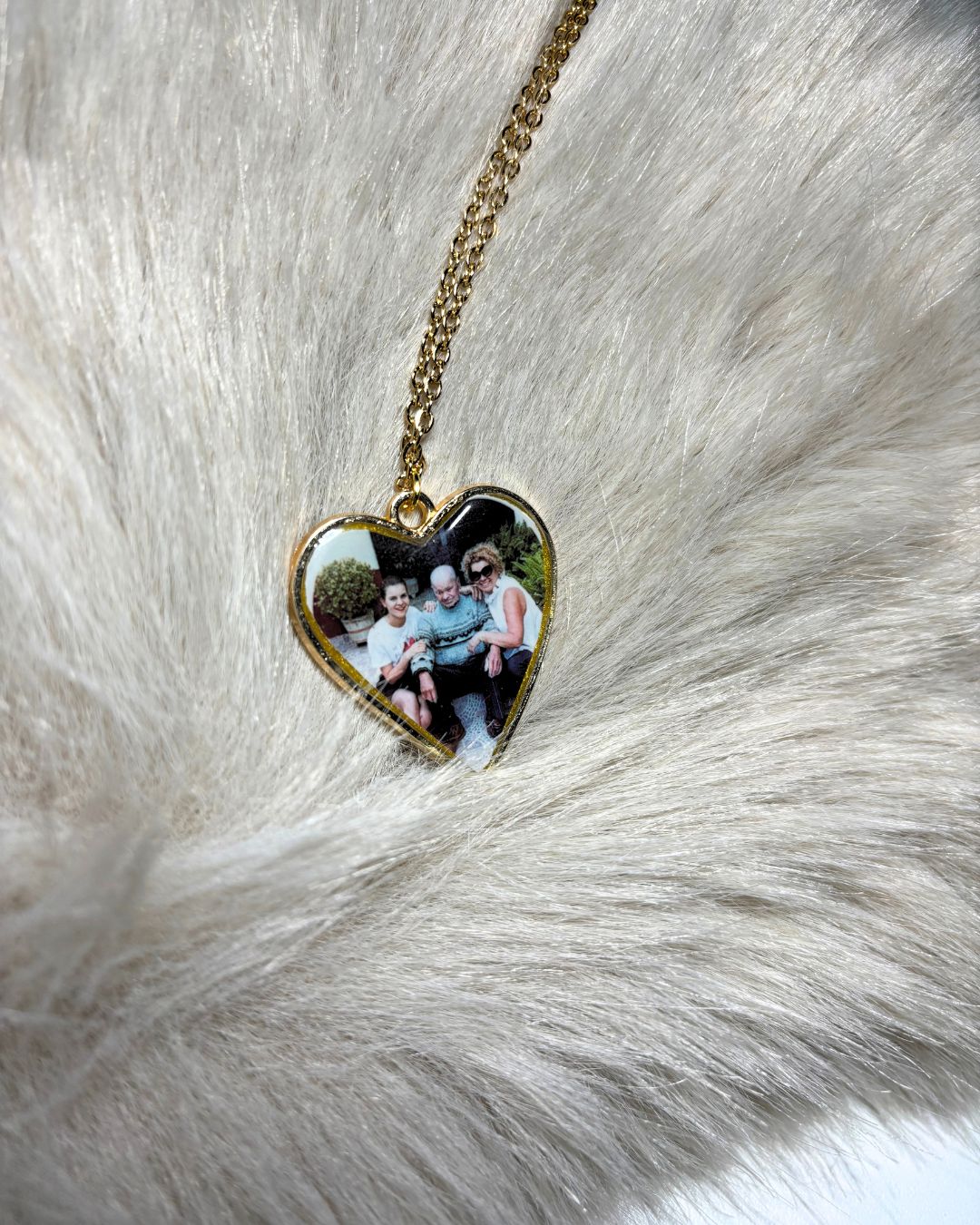Collier Cœur avec photo