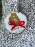 Personalized Resin Ring Bearer Pillow (13 cm)