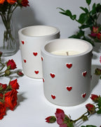 Candy apple candle
