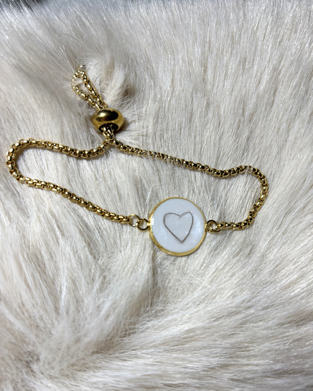 Bracelet Eternel avec méche de cheveux