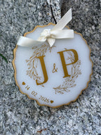 Personalized Resin Ring Bearer Pillow (13 cm)