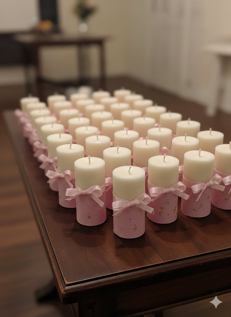 Bougies Souvenirs – Douceur et Élégance