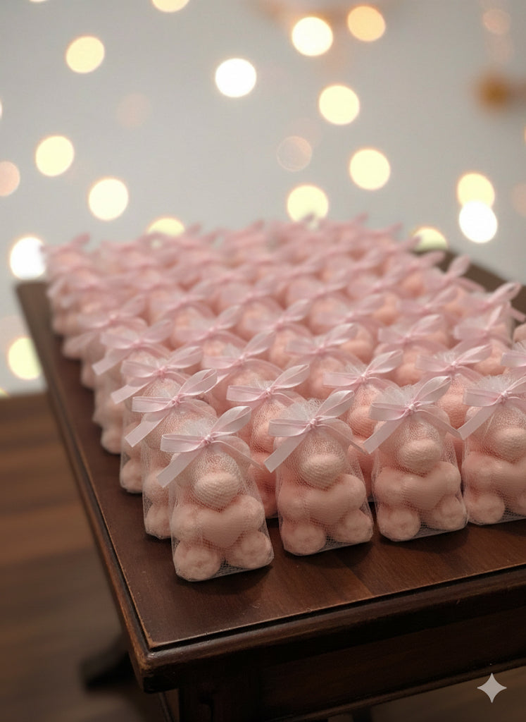 Souvenir de Baptême – Petit Ourson Artisanal