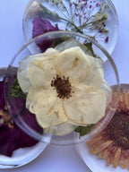 Dessous-verre ronds préservations fleurs