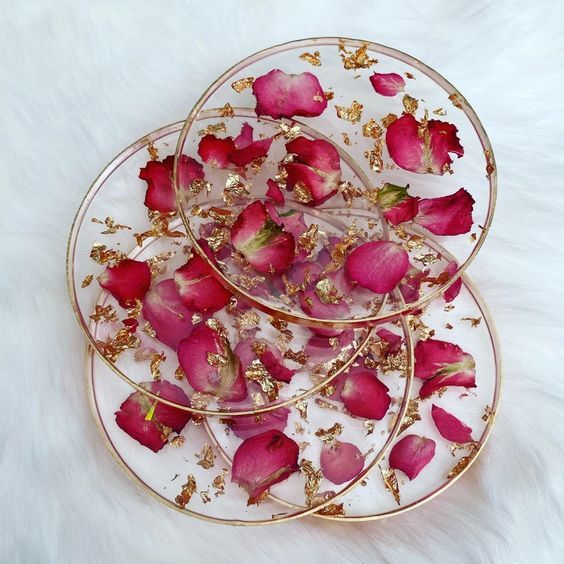 Dessous-verre ronds